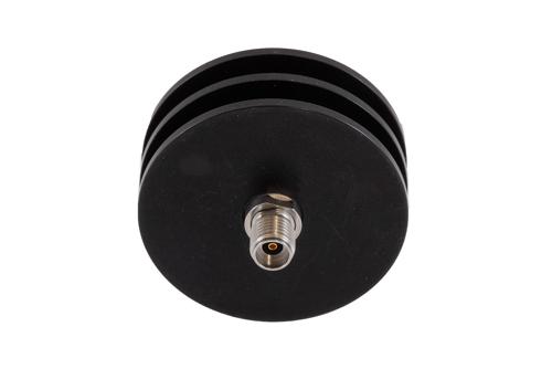 6 dB Fixed Attenuator, 2.92mm Male to 2.92mm Female Black Anodized Aluminum Body Rated to 5 Watts Up to 40 GHz