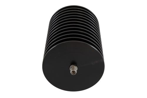 30 dB Fixed Attenuator, 2.92mm Male to 2.92mm Female Black Anodized Aluminum Body Rated to 50 Watts Up to 40 GHz
