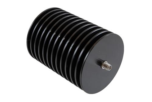40 dB Fixed Attenuator, 2.92mm Male to 2.92mm Female Black Anodized Aluminum Body Rated to 50 Watts Up to 40 GHz
