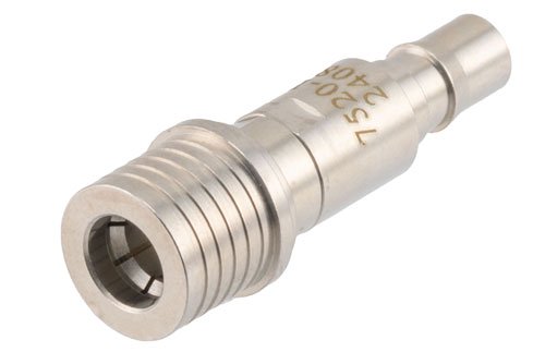 10 dB Fixed Attenuator, QMA Male to QMA Female Brass Tri-Metal Body Rated to 2 Watts Up to 6 GHz