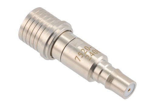10 dB Fixed Attenuator, QMA Male to QMA Female Brass Tri-Metal Body Rated to 2 Watts Up to 6 GHz