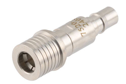 15 dB Fixed Attenuator, QMA Male to QMA Female Brass Tri-Metal Body Rated to 2 Watts Up to 6 GHz