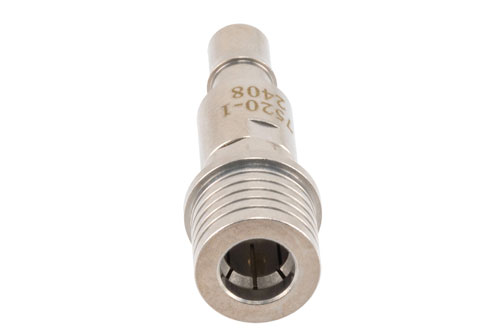 1 dB Fixed Attenuator, QMA Male to QMA Female Brass Tri-Metal Body Rated to 2 Watts Up to 6 GHz