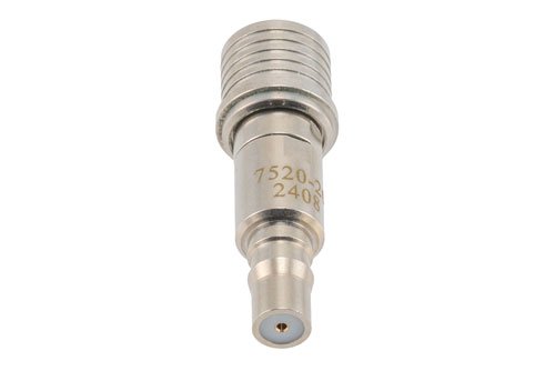 20 dB Fixed Attenuator, QMA Male to QMA Female Brass Tri-Metal Body Rated to 2 Watts Up to 6 GHz