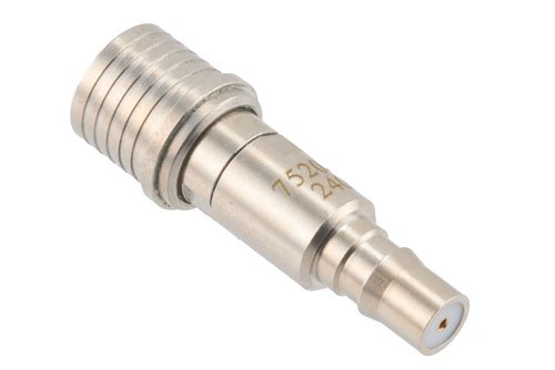 20 dB Fixed Attenuator, QMA Male to QMA Female Brass Tri-Metal Body Rated to 2 Watts Up to 6 GHz