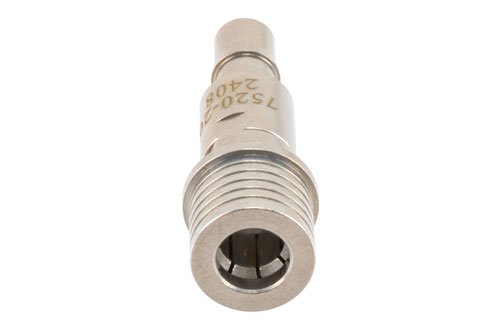 20 dB Fixed Attenuator, QMA Male to QMA Female Brass Tri-Metal Body Rated to 2 Watts Up to 6 GHz
