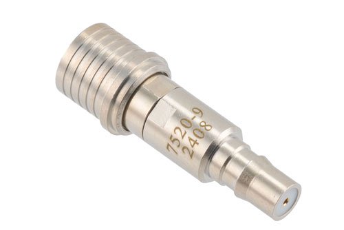 9 dB Fixed Attenuator, QMA Male to QMA Female Brass Tri-Metal Body Rated to 2 Watts Up to 6 GHz