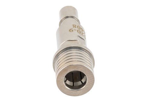 9 dB Fixed Attenuator, QMA Male to QMA Female Brass Tri-Metal Body Rated to 2 Watts Up to 6 GHz