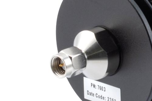 10dB RF fixed attenuator 50W, DC to 18GHz, SMA male to SMA female