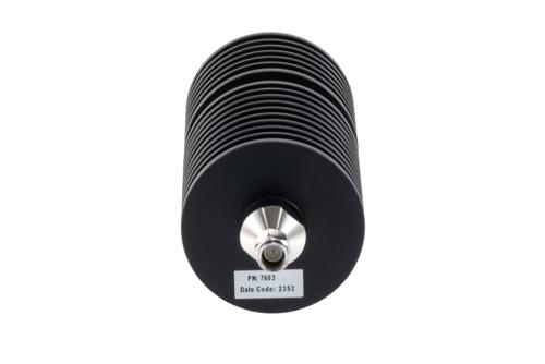 40dB RF fixed attenuator 50W, DC to 18GHz, SMA male to SMA female