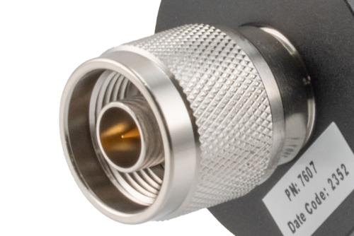 2dB RF fixed attenuator 10W, DC to 18GHz, N-type male to female