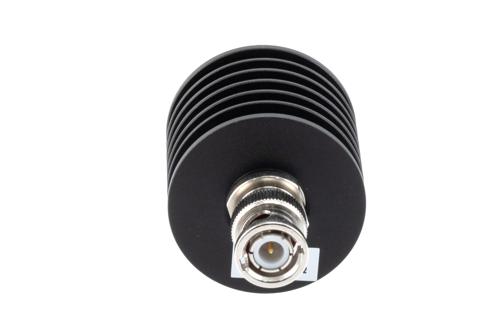 40dB RF fixed attenuator 10W, DC to 4GHz, BNC male to BNC female