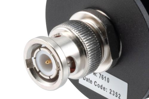 40dB RF fixed attenuator 10W, DC to 4GHz, BNC male to BNC female