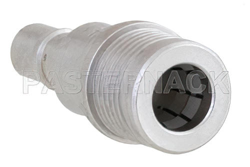 2 dB Fixed Attenuator, QMA Male to QMA Female Brass Tri-Metal Body Rated to 1 Watt Up to 6 GHz