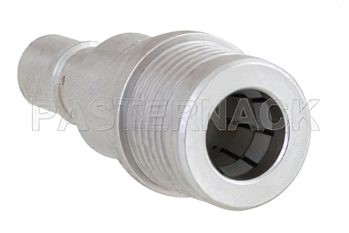 9 dB Fixed Attenuator, QMA Male to QMA Female Brass Tri-Metal Body Rated to 1 Watt Up to 6 GHz