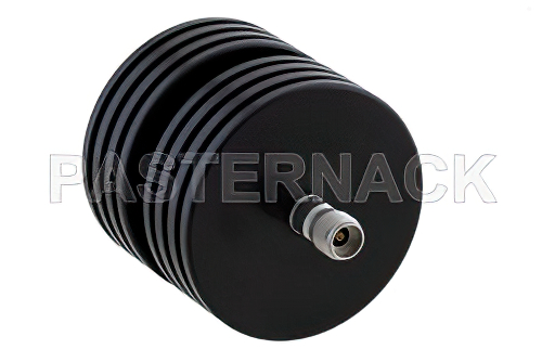 20 dB Fixed Attenuator, 2.92mm Male to 2.92mm Female Directional Black Anodized Aluminum Heatsink Body Rated to 10 Watts Up to 40 GHz