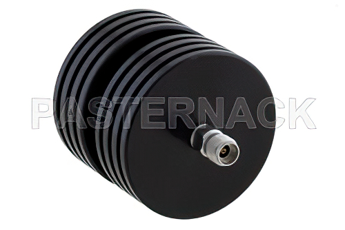 30 dB Fixed Attenuator, 2.92mm Male to 2.92mm Female Directional Black Anodized Aluminum Heatsink Body Rated to 10 Watts Up to 40 GHz