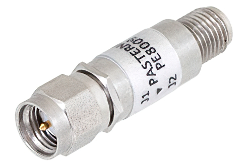 Biased Detector, SMA Female and 2.92mm Male, Negative Video Out, 18 GHz to 26 GHz