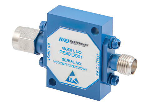 High Power Limiter, SMA, 200W Peak Power, 100 ns Recovery, 14 dBm Flat Leakage, 2 GHz to 18 GHz