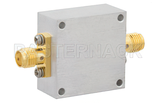 High Power Limiter, Field Replaceable SMA, 100W Peak Power, 15 us Recovery, 13 dBm Flat Leakage, 20 MHz to 4 GHz