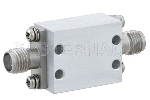 High Power Limiter, Field Replaceable SMA, 100W Peak Power, 15 us Recovery, 18 dBm Flat Leakage, 8 GHz to 12 GHz