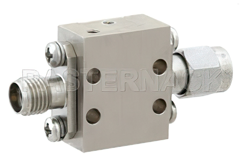 High Power Limiter, Field Replaceable 2.92mm, 100W Peak Power, 15 us Recovery, 13 dBm Flat Leakage, 26.5 GHz to 40 GHz