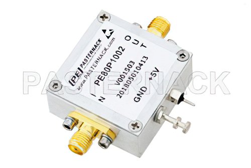 Power Detector, SMA, Postive Output Slope, 50 MHz to 3 GHz
