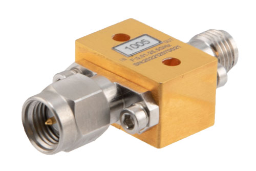 10 MHz to 26.5 GHz Power Detector, Negative Output Slope, +23 dBm Max Pin, SMA