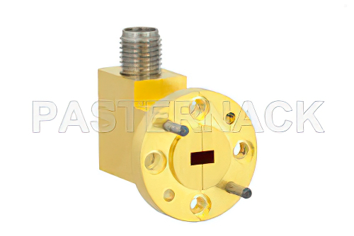 Zero Biased V Band Waveguide Detector, WR-15, Negative Video Out, 50 GHz to 75 GHz, UG-385/U Round Cover Flange