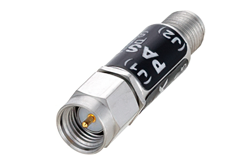 Tunnel Diode Detector, SMA, 5 nsec Pulse Risetime, Negative Video Out, +17 dBm max Pin, 500 MHz to 18 GHz