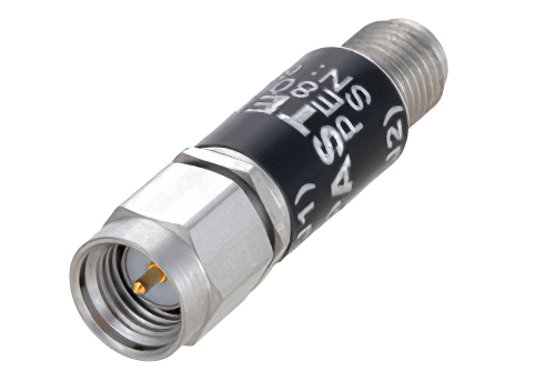 Tunnel Diode Detector, SMA, 5 nsec Pulse Risetime, Negative Video Out, +17 dBm max Pin, 6 GHz to 18 GHz