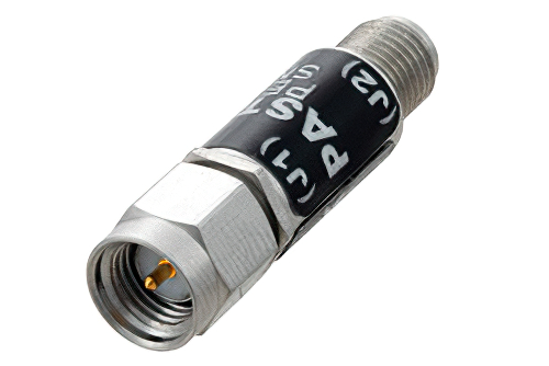 Tunnel Diode Detector, SMA, 5 nsec Pulse Risetime, Negative Video Out, +17 dBm max Pin, 2 GHz to 6 GHz