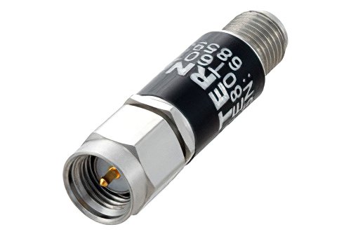 Tunnel Diode Zero Bias Detector, SMA, 5 nsec Pulse Risetime, Negative Video Out, +17 dBm max Pin, 4 GHz to 8 GHz