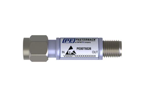Tunnel Diode Zero Bias Detector, 500 MHz to 18 GHz, 2.92mm, Positive Video Out, +17 dBm Max Pin, 5 nsec Pulse Risetime, MIL-STD-202, Radial