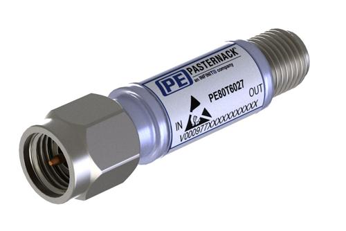 Tunnel Diode Zero Bias Detector, 500 MHz to 18 GHz, 2.92mm, Negative Video Out, +17 dBm Max Pin, 5 nsec Pulse Risetime, MIL-STD-202, Radial
