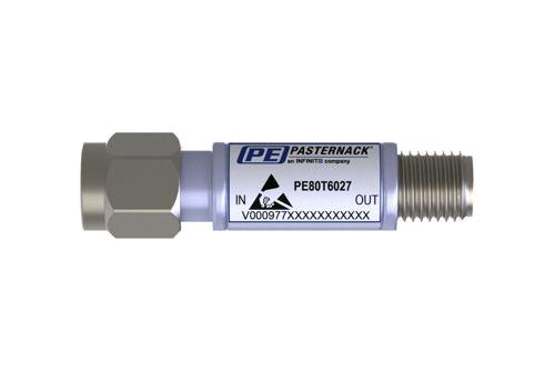 Tunnel Diode Zero Bias Detector, 500 MHz to 18 GHz, 2.92mm, Negative Video Out, +17 dBm Max Pin, 5 nsec Pulse Risetime, MIL-STD-202, Radial