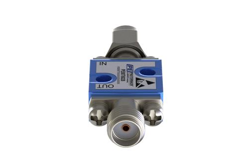 Tunnel Diode Zero Bias Detector, 500 MHz to 18 GHz, SMA, Negative Video Out, +17 dBm Max Pin, 5 nsec Pulse Risetime, MIL-STD-202, Square