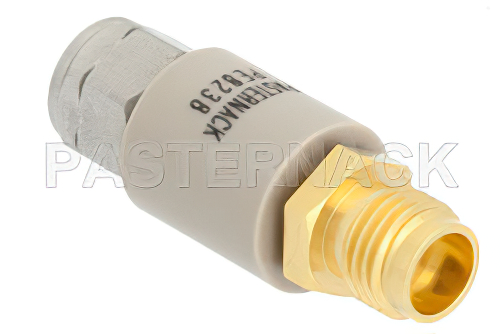 DC Block on Outer Conductor 50 Ohm 2.4mm Male to 2.4mm Female Operating From 100 MHz to 50 GHz