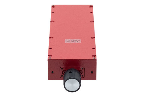 Adjustable Phase Shifter, DC-18.6 GHz, With an Adjustable Phase of 60 deg / GHz Minimum and SMA
