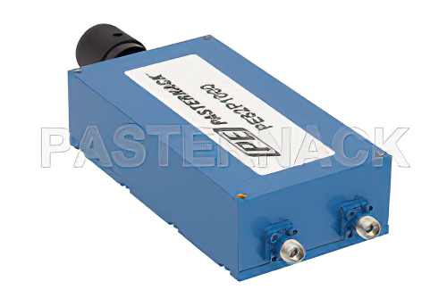 Adjustable Phase Shifter, 18 GHz to 40 GHz, with an Adjustable Phase Range of 0 to 360 Degrees and 2.92mm