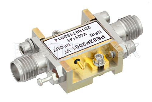 Analog Phase Shifter, 6 GHz to 15 GHz, with an Adjustable Phase of 120 Deg. Per Volt and SMA