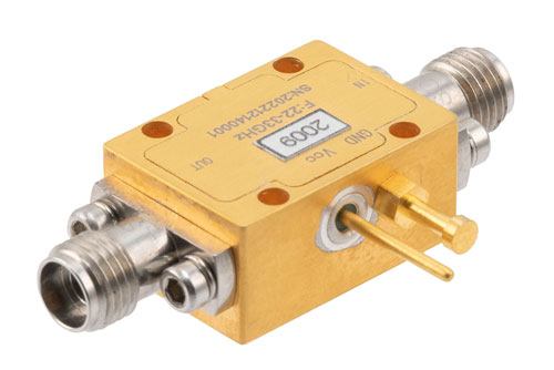 Analog Phase Shifter, 22 GHz to 33 GHz, 360 degree Phase Range, 0V to +14V Control Voltage, Max Pin +15 dBm, 2.92mm