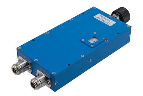 Adjustable Phase Shifter, DC to 8GHz, With an Adjustable Phase of 60 Deg. Per GHz with N-type connector