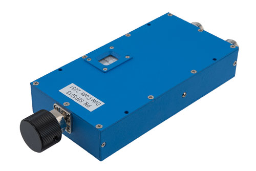 Adjustable Phase Shifter, DC to 8GHz, With an Adjustable Phase of 60 Deg. Per GHz with N-type connector