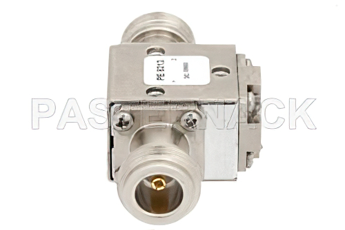 Isolator With 20 dB Isolation From 7 GHz to 12.4 GHz, 10 Watts And N Female