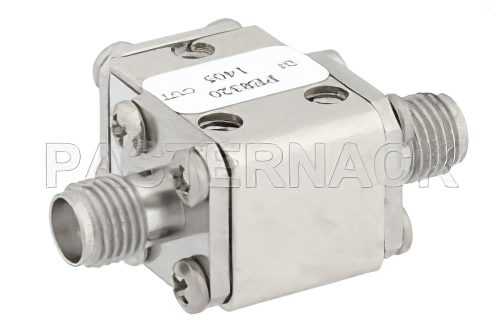 Isolator With 14 dB Isolation From 26.5 GHz to 40 GHz, 5 Watts And 2.92mm Female