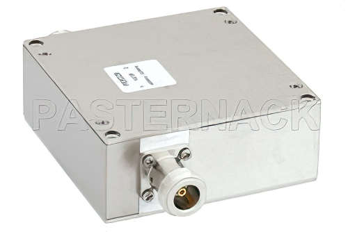 High Power Isolator With 20 dB Isolation From 450 MHz to 520 MHz, 150 Watts And N Female