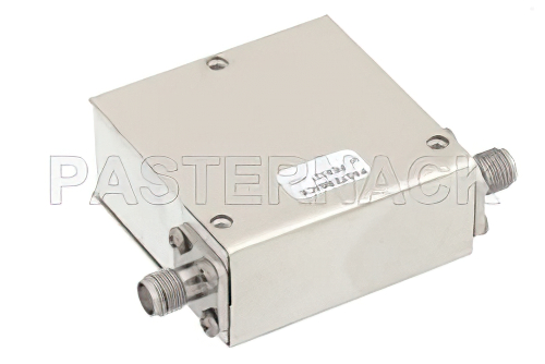 Isolator With 14 dB Isolation From 2 GHz to 6 GHz, 25 Watts And SMA Female