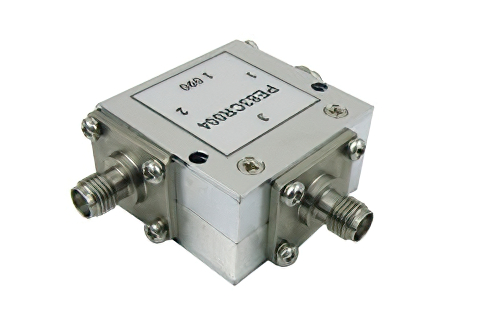 Circulator with 17 dB Isolation from 1.7 GHz to 2.4 GHz, 10 Watts and SMA Female
