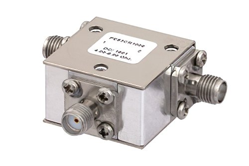 High Power Circulator With 18 dB Isolation From 4 GHz to 8 GHz, 50 Watts And SMA Female